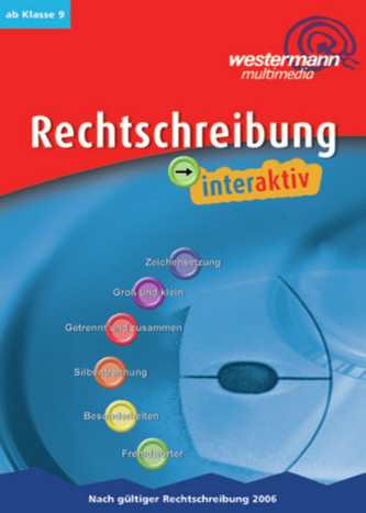 Rechtschreibung interaktiv, 1 CD-ROM