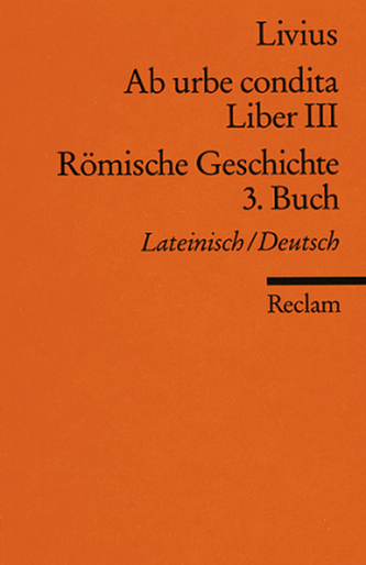Ab urbe condita. Römische Geschichte. Buch.3