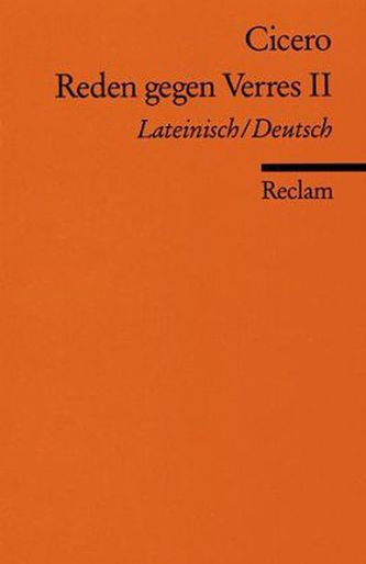 Reden gegen Verres, Lateinisch-Deutsch. Bd.2