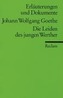 Johann Wolfgang Goethe 'Die Leiden des jungen Werther'