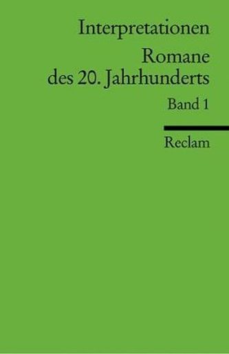Romane des 20. Jahrhunderts. Bd.1