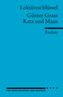 Lektüreschlüssel Günter Grass 'Katz und Maus'