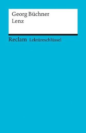 Lektüreschlüssel Georg Büchner 'Lenz'