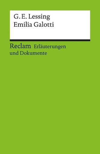 Gotthold E. Lessing 'Emilia Galotti'