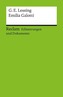 Gotthold E. Lessing 'Emilia Galotti'