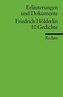 Friedrich Hölderlin: 10 Gedichte