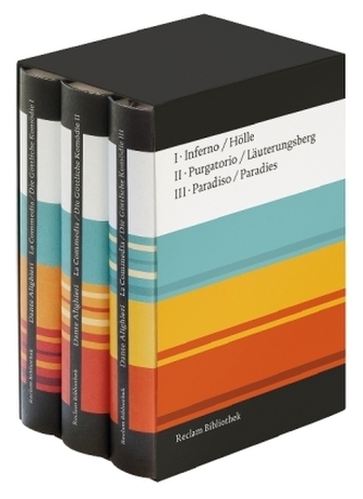 Inferno; Purgatorio; Paradiso, 3 Bde.. Hölle; Läuterungsberg, Paradies