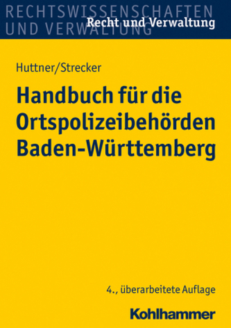 Handbuch für die Ortspolizeibehörden Baden-Württemberg