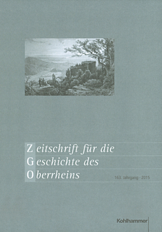 Zeitschrift für die Geschichte des Oberrheins