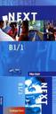 B1/1 Student's Book, m. Companion u. 2 Audio-CDs