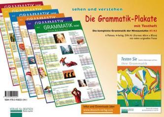 Die Grammatik-Plakate mit Testheft