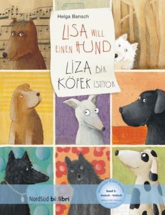 Lisa will einen Hund, Deutsch-Türkisch. Liza bir köpek istiyor