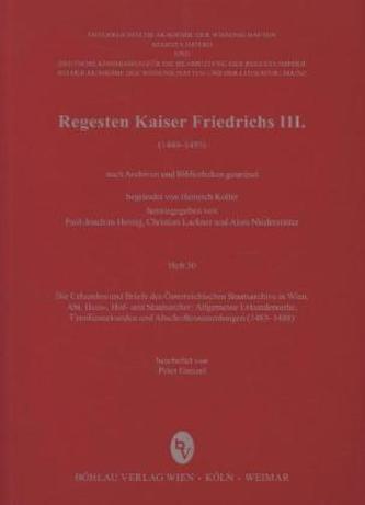 Die Urkunden und Briefe des Österreichischen Staatsarchivs in Wien