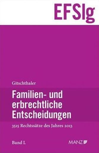 Ehe- und familienrechtliche Entscheidungen (EFSlg)