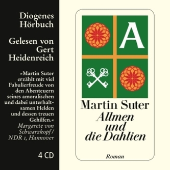 Allmen und die Dahlien, 4 Audio-CDs