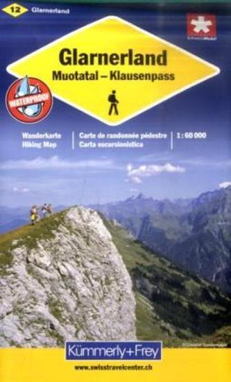 Kümmerly & Frey Karte Glarnerland