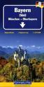 Kümmerly & Frey Karte Bayern (Süd)