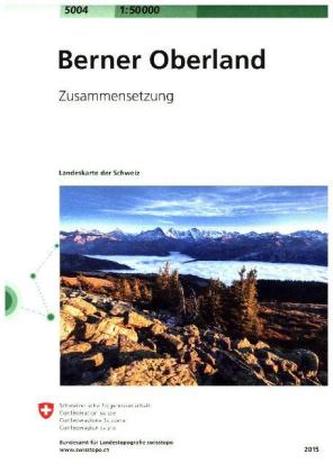 Landeskarte der Schweiz Berner Oberland