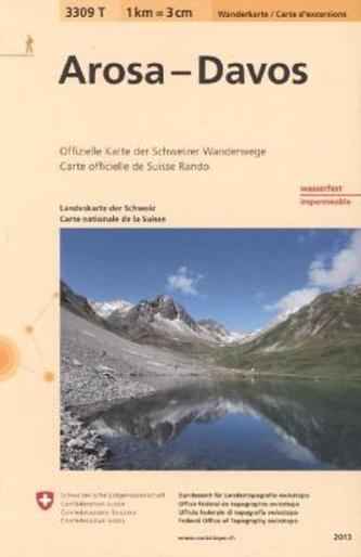 Landeskarte der Schweiz Arosa - Davos