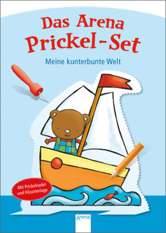 Das Arena Prickel-Set - Meine kunterbunte Welt