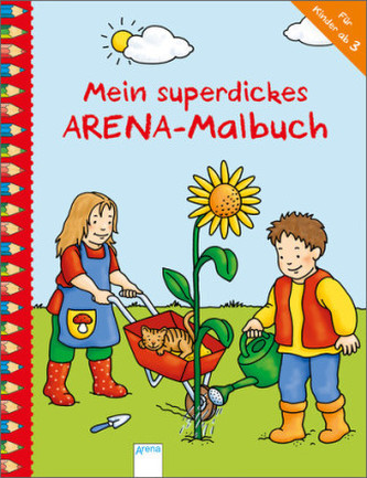 Mein superdickes Arena-Malbuch