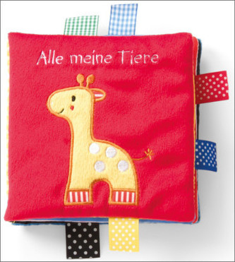 Mein Kuschel-Fühlbuch - Alle meine Tiere, Stoffbilderbuch