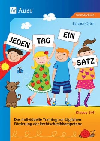 Jeden Tag ein Satz - Klasse 3/4, m. CD-ROM