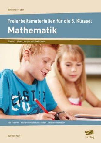 Freiarbeitsmaterialien für die 5. Klasse: Mathematik