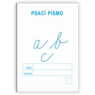 Psací písmo - sešit