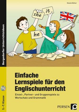 Einfache Lernspiele für den Englischunterricht, m. Audio-CD