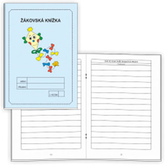 Žákovská knížka 2. ročník - slovní hodnocení (modrá)
