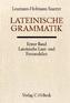 Lateinische Grammatik. Tl.1
