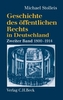Staatsrechtslehre und Verwaltungswissenschaft 1800-1914
