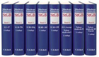 Münchener Kommentar zum Strafgesetzbuch (StGB), 8 Bde.