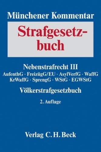 Nebenstrafrecht III, Völkerstrafgesetzbuch