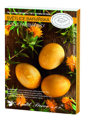 Sada k dekorování vajíček - Světlice barvířská