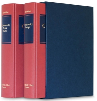 Community Trade Mark and Design Regulation, 2 Vols.