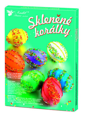 Sada k dekorování vajíček - skleněné korálky
