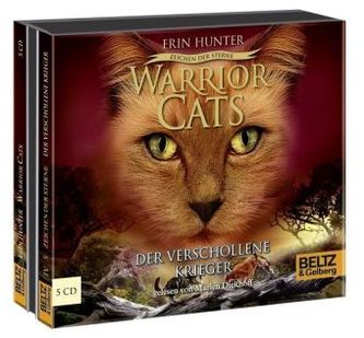 Warrior Cats - Zeichen der Sterne. Der verschollene Krieger, 5 Audio-CDs
