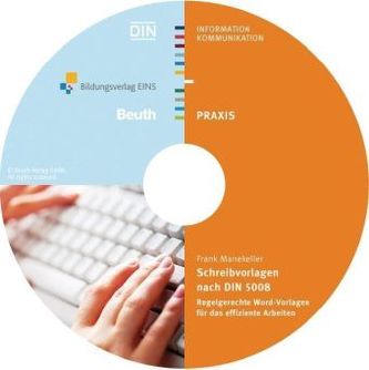 Schreibvorlagen nach DIN 5008, CD-ROM