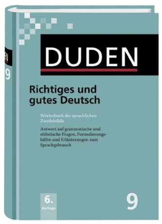 Duden Richtiges und gutes Deutsch