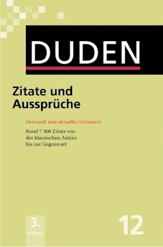 Duden Zitate und Aussprüche