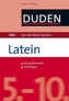 Latein Grammatik, 5. bis 10. Klasse