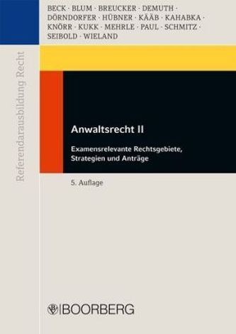 Anwaltsrecht. Tl.2