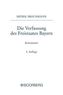 Die Verfassung des Freistaates Bayern, Kommentar