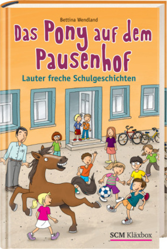 Das Pony auf dem Pausenhof