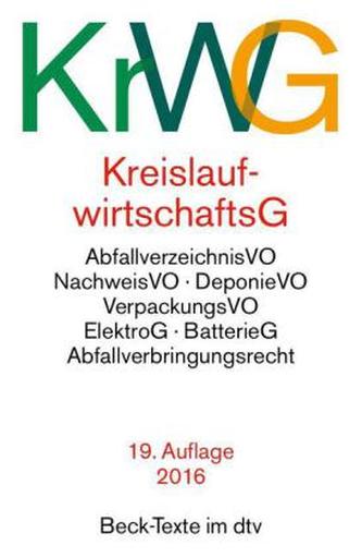 Kreislaufwirtschaftsgesetz (KrWG)