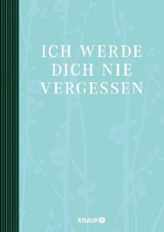 Ich werde dich nie vergessen