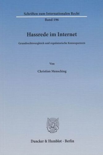 Hassrede im Internet