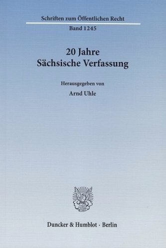 20 Jahre Sächsische Verfassung